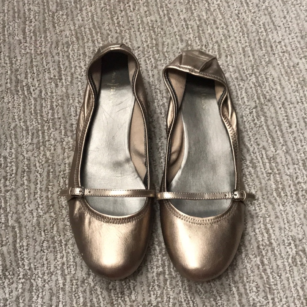 Cole haan Nike air gold Mary Janes